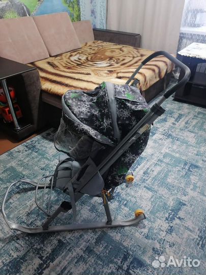 Коляска санки