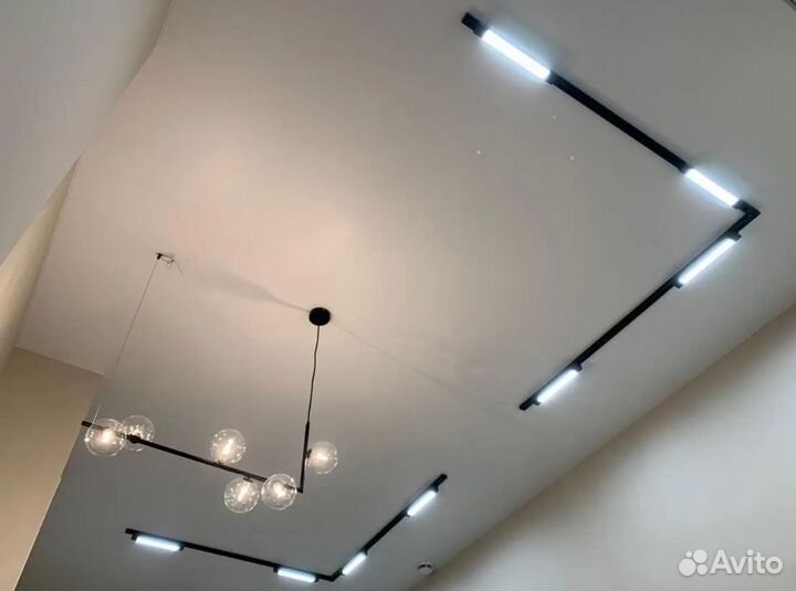 Натяжные потолки от производителя под ключ