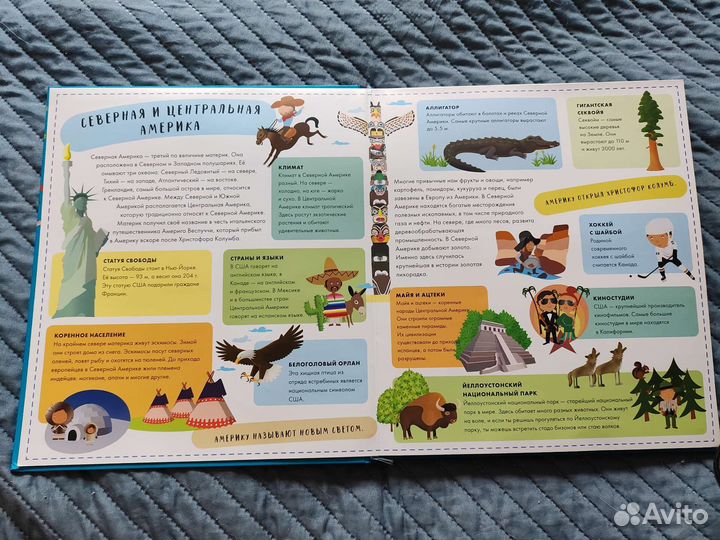 Атлас мира для детей clever книга