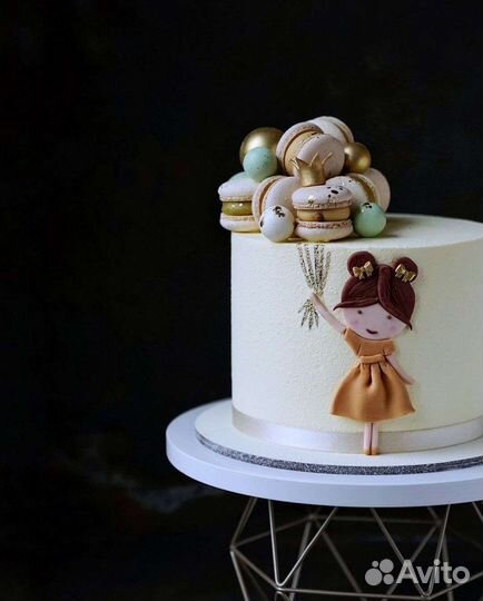 Торты на заказ,детские торты,мужской торт,макаронс