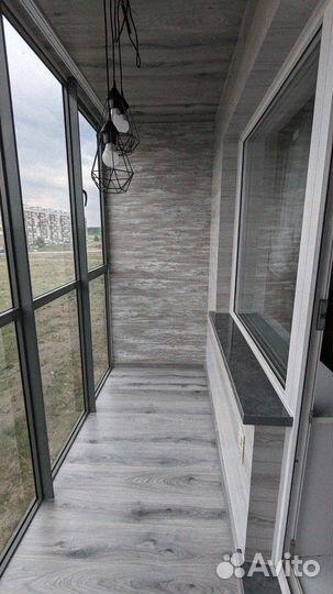 Алюминиевые окна на балкон