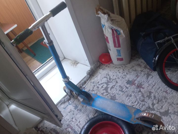 Самокат детский двухколесный бу