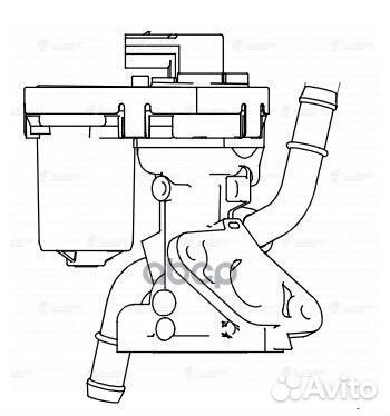 Клапан EGR (рециркуляции выхл. газов) для ам Fo