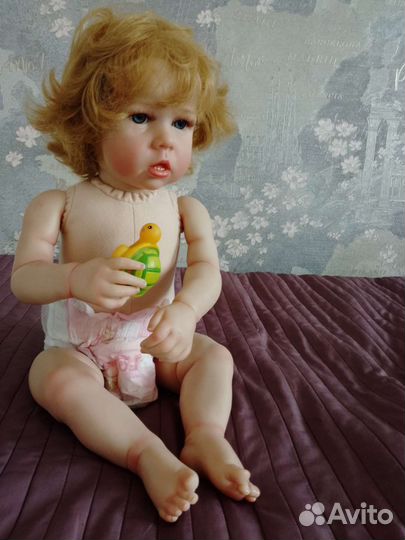 Кукла реборн Лиам девочка