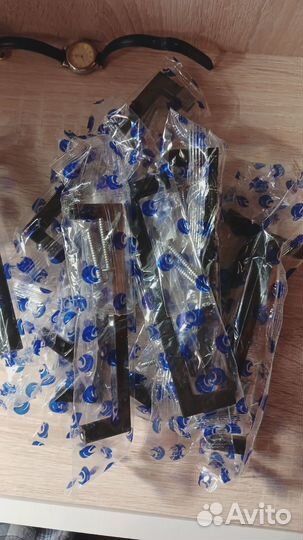 Мебельные ручки черные