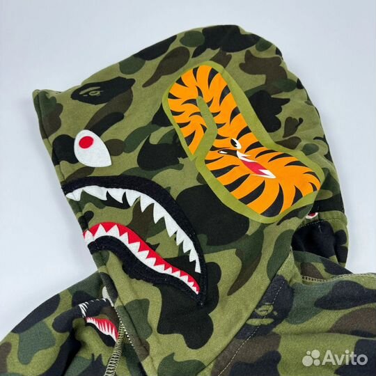 Зип худи A Bathing Ape Shark Full Zip Hoodie