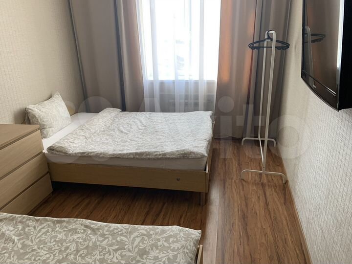 3-к. квартира, 60 м², 1/2 эт.