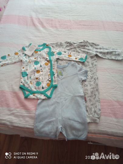 Вещи пакетом на мальчика 68