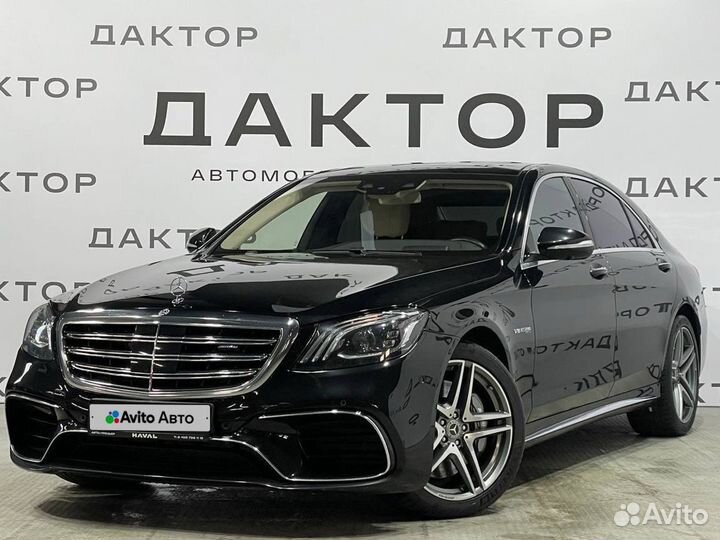 Mercedes-Benz S-класс AMG 4.0 AT, 2018, 99 000 км