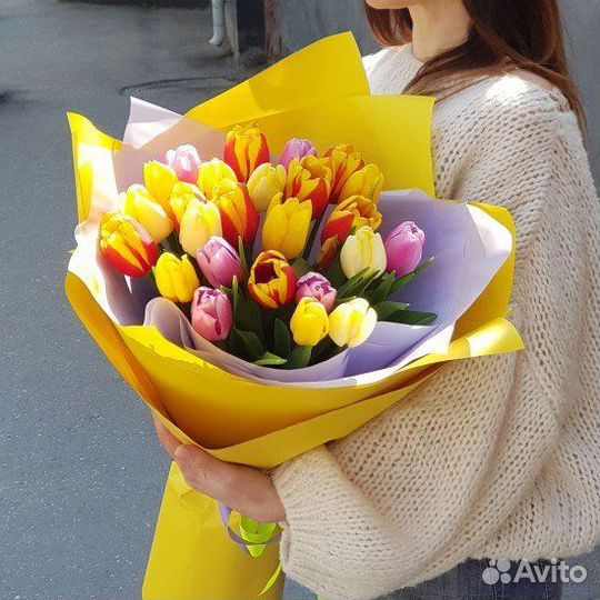 Тюльпаны в ассортименте