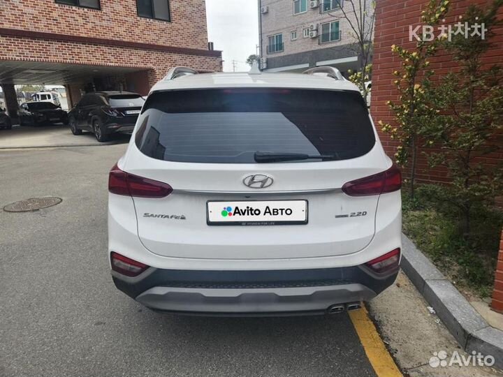 Hyundai Santa Fe 2.2 AT, 2019, 108 529 км