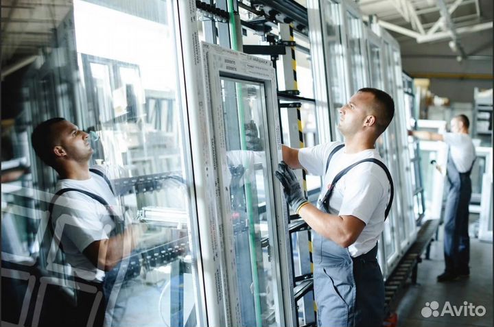 Пластиковые окна, балконы, двери, изготовление