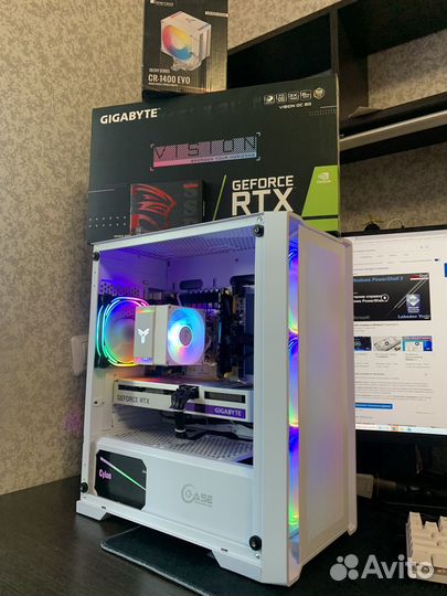 Игровой пк rtx3060ti/24 ядра
