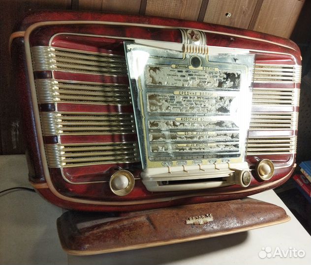 Ламповый радиоприемник звезда 54