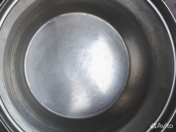 Кастрюля из чистой нержавейки 3л