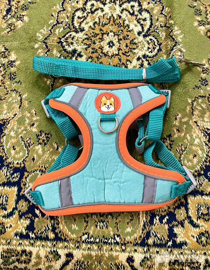 Шлейка + поводок для маленькой собаки новое