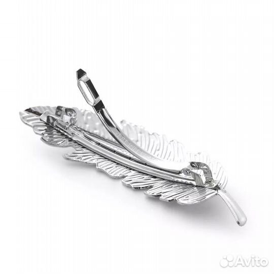 Заколка брошь перо ангела