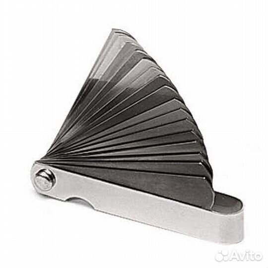 Набор щупов миллиметровых 0.05-1.0 мм, 20 лезвий с