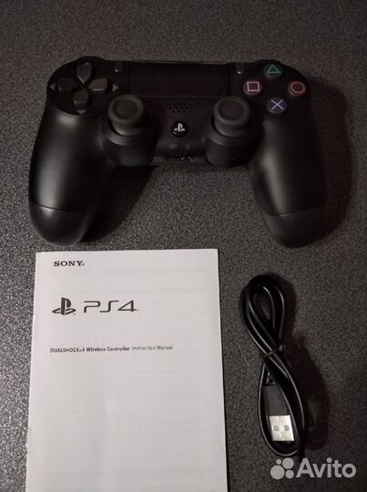 Новый Джойстик Геймпад Dualshock 4 PS4v2 Черный