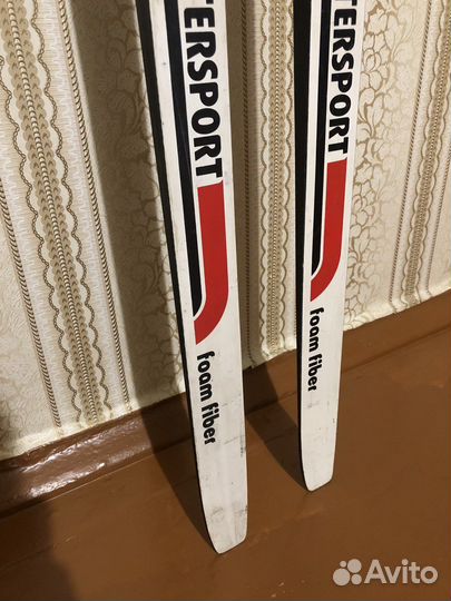 Беговые лыжи lampinen 210 см винтаж