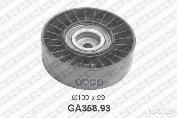 Ролик обводной приводного ремня GA35893 NTN-SNR