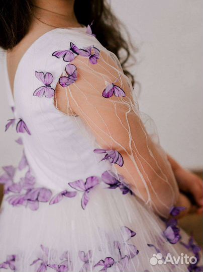 Платье на выпускной праздничное 110 116