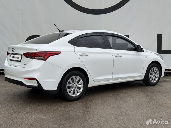 Hyundai Solaris 1.6 AT, 2018, 50 536 км