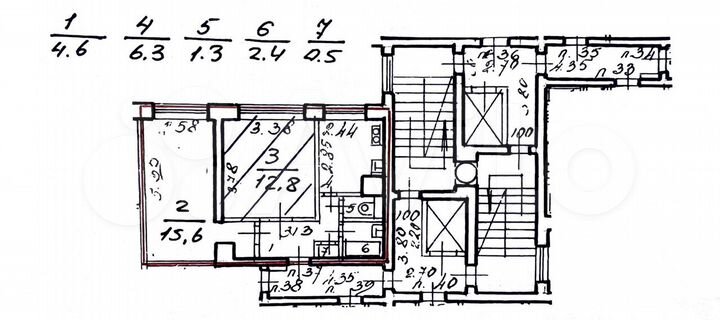 2-к. квартира, 43,5 м², 5/12 эт.