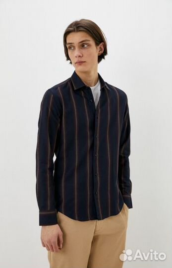 Мужская хлопковая рубашка