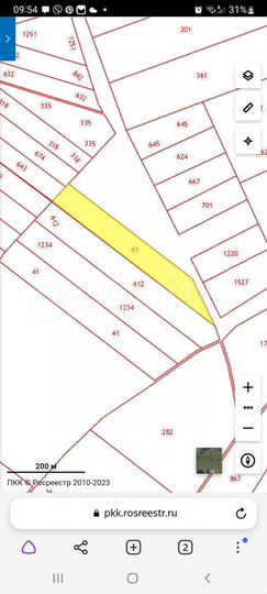 Участок 2,85 га (СНТ, ДНП)