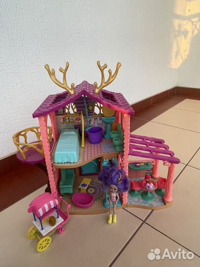Enchantimals дом оленя