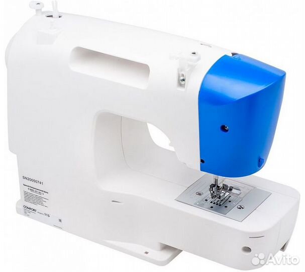 Швейная машина Comfort 115 белый/синий