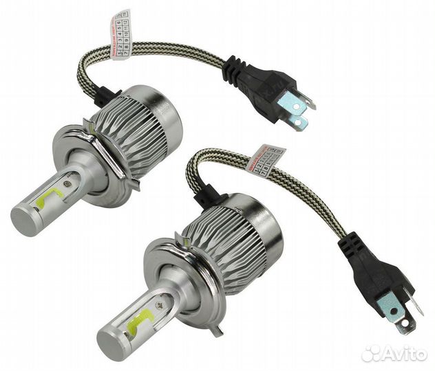 Светодиодные лампы H4 + Габариты W5W