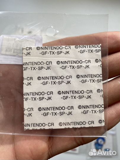 Pokemon Nintendo стикеры и карточки (Япония)