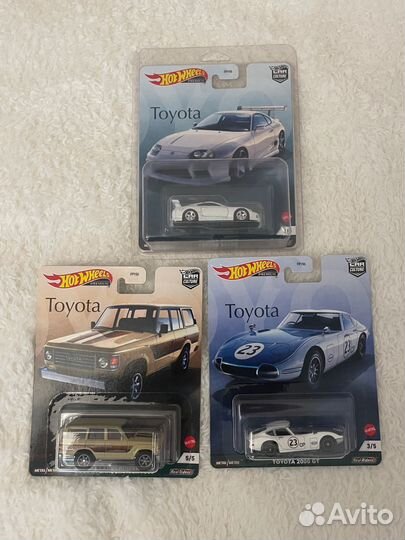 Hot wheels premium toyota