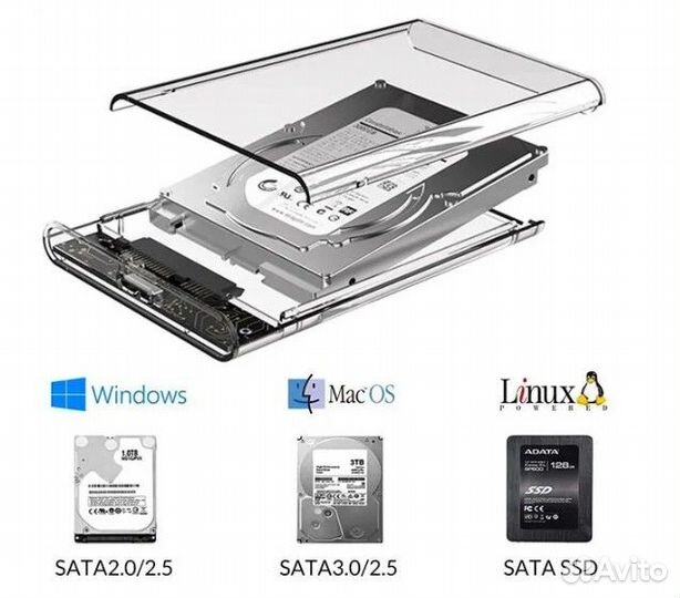Внешний корпус для HDD USB3.0