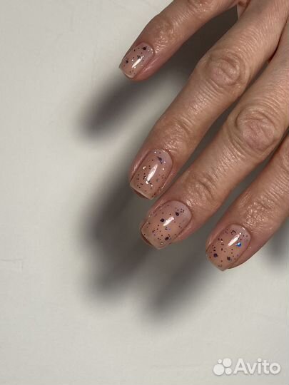Маникюр с покрытием гель лак