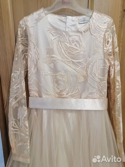 Платье для девочки на выпускной рост 128 134