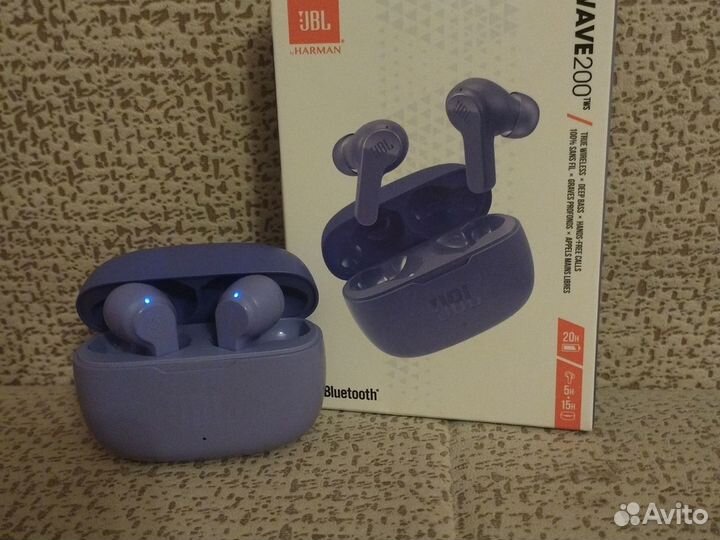 Беспроводные наушники jbl wave 200 tws