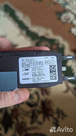 Модуль блок-контактов Siemens 3RA2814-1AW10