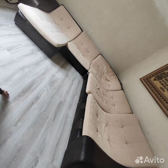 Большой угловой диван модульный бу