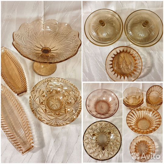 Посуда СССР карамель