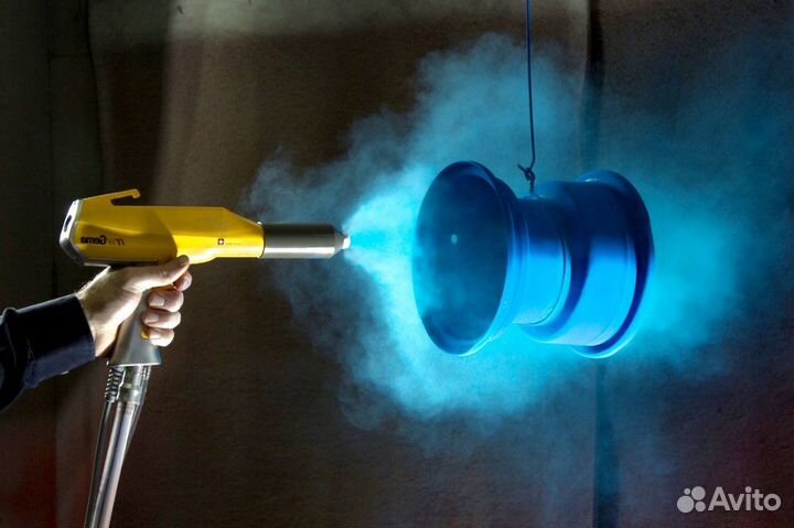 Порошковая покраска дисков металла