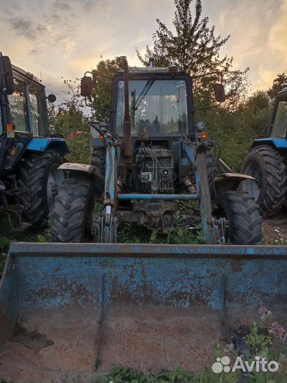 Разбор трактора мтз 82П эксковатор