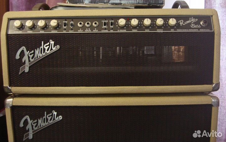 Басовый стек Fender Rumble Bass Custom Shop