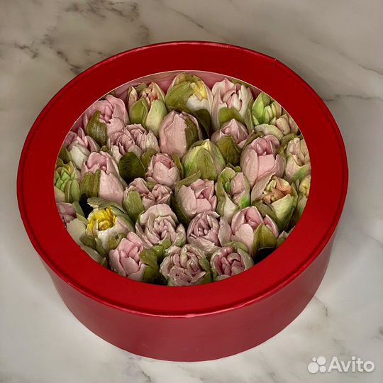 Цветы и наборы из зефира/ сладкий букет