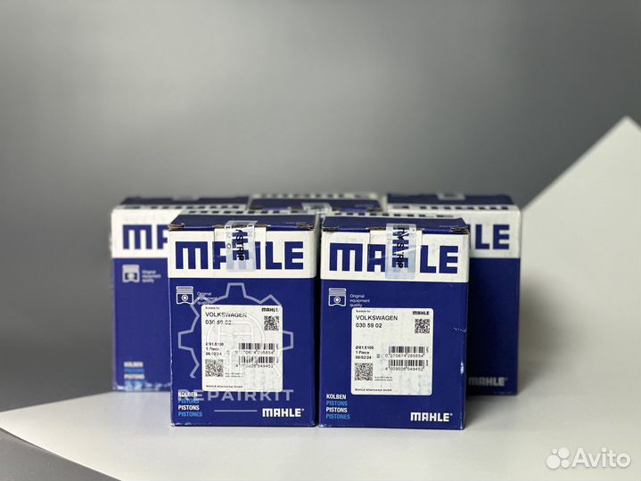 Комплект поршней mahle 0305802 0305902 Volswagen