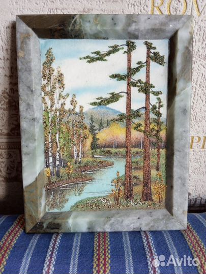 Панно из натуральных камней