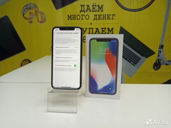 iPhone X, 256 ГБ