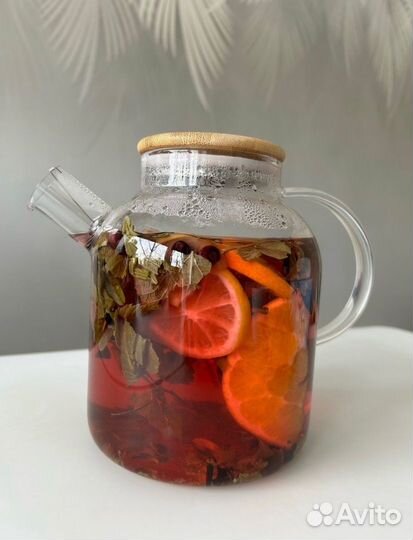 Чайник заварочный стеклянный